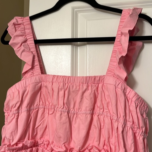 Pink Ruffled Dress - Picture 4 of 11
